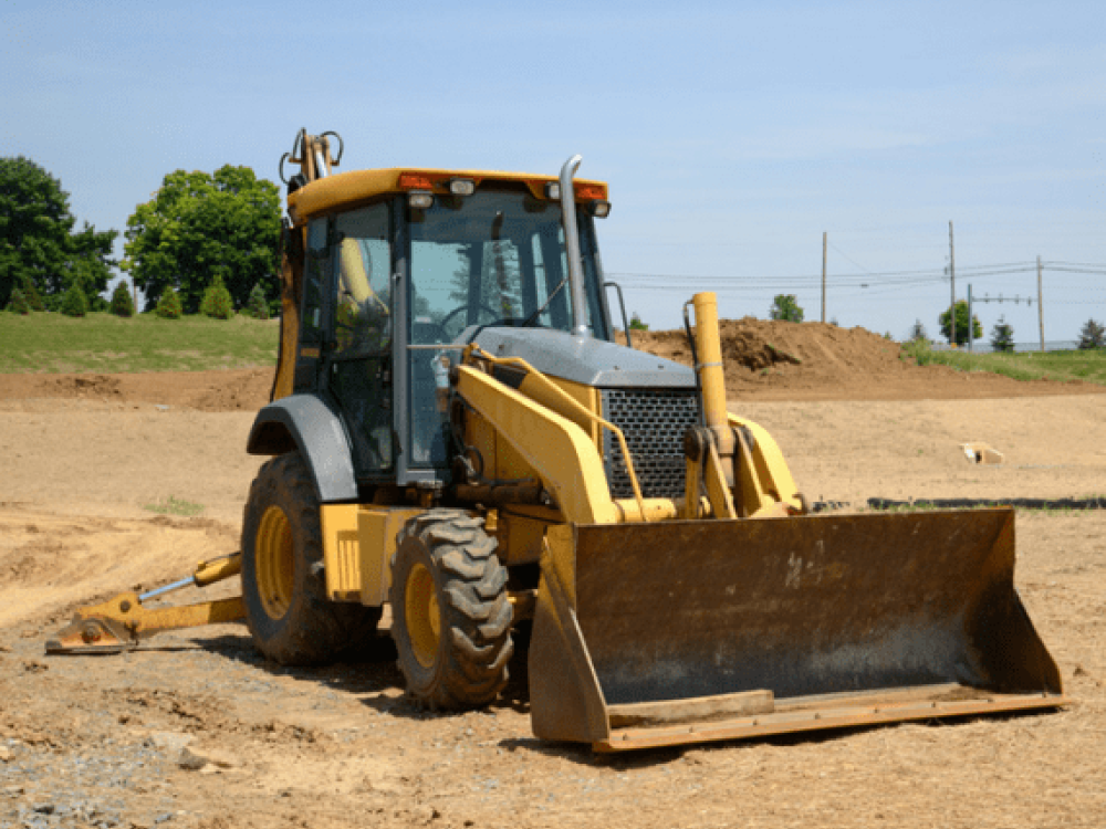 Фронтальный погрузчик