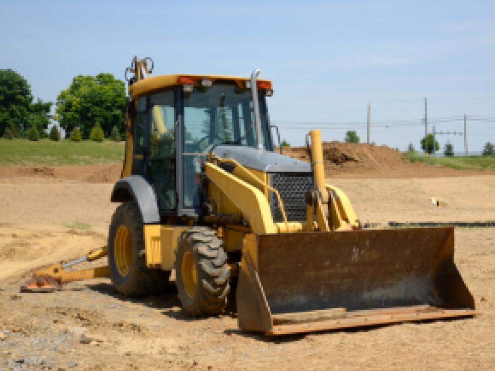 Фронтальный погрузчик